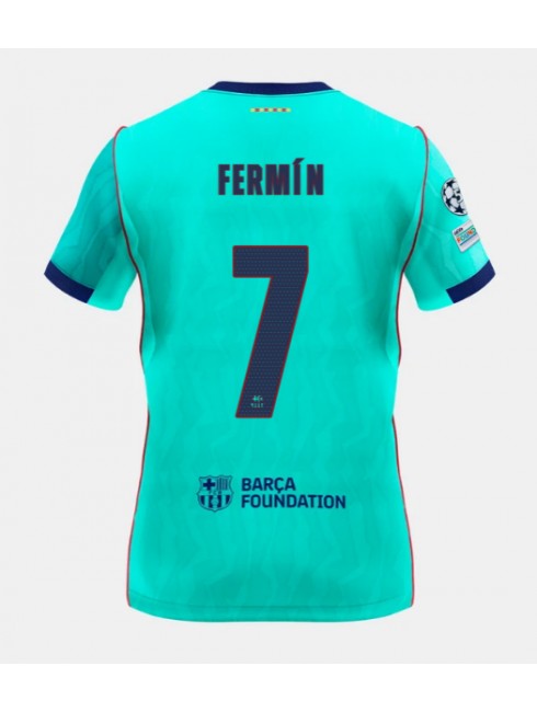 Barcelona Fermin Lopez #7 Ausweichtrikot 2026-27 Kurzarm Barcelona Fermin Lopez #7 Ausweichtrikot 2026-27 Kurzarm